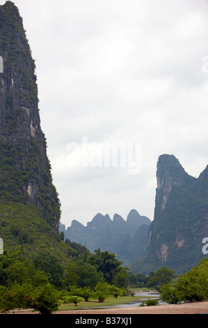 Longji River Cruise Li River Guilin Southern China Stock Photo - Alamy