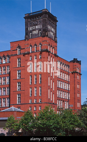 East Mill (1912), Belper, Derbyshire, UK Stock Photo