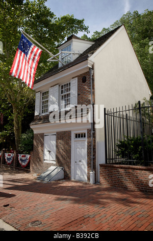 Betsy Ross House Philadelphia Pennsylvania Stock Photo