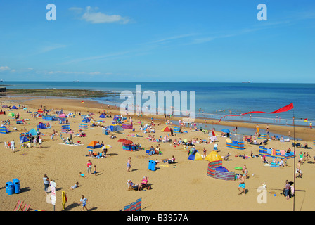 Joss Bay, near Broadstairs, Kent, England, United Kingdom Stock Photo