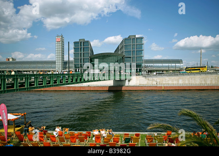 Deutschland, Germany, Berlin Hauptbahnhof,  Main Station, Lehrter Bahnhof Stock Photo