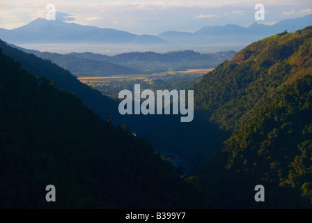 The coastal hinterland below Mossman Gorge near Cairns in far north Queensland Australia Stock Photo