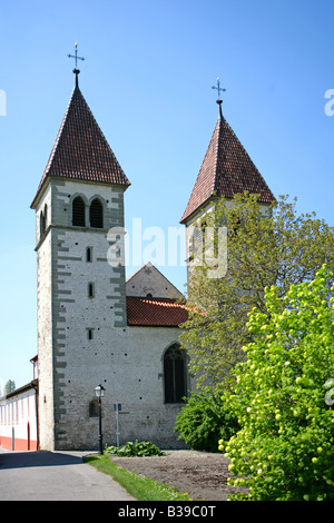 Deutschland, Insel Reichenau am Bodensee, Germany, island Reichenau at the lake constance Stock Photo