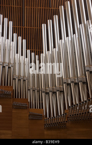 Organ in the Cathedral of Our Lady of the Angels Los Angeles Stock Photo