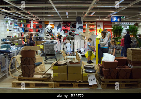 Ikea store Milton Keynes Buckinghamshire Stock Photo