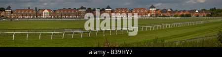 racecourse new housing and flats stratford upon avon warwickshire england uk Stock Photo