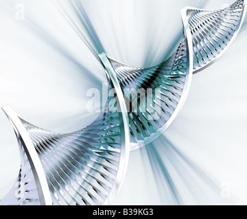 Abstract DNA background Stock Photo