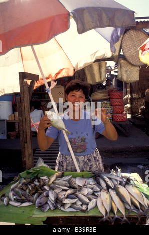 carbon market scene cebu philippines Stock Photo