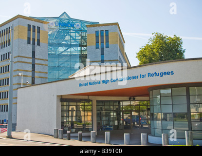 Headquarters of the United Nations High Commissioner for Refugees UNHCR in Geneva Stock Photo