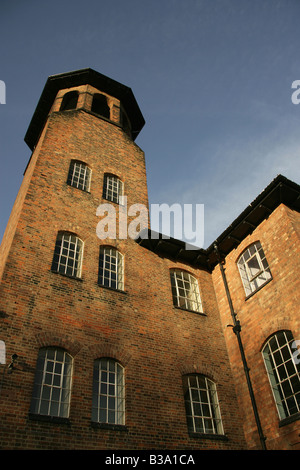 City of Derby, England. The Old Silk Mill is the home of Derby’s Museum of Industry and History. Stock Photo