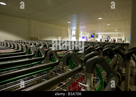 Arrivals Manchester International Airport  Britain Stock Photo