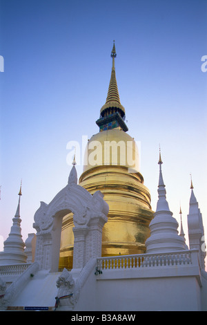 Thailand, Chiang Mai, Wat Suan Dok Stock Photo