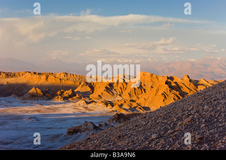 Chile, Norte Grande, Atacama desert, Valle de la Luna / Valley of the Moon Stock Photo