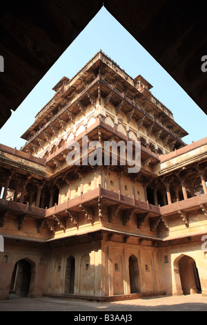 Govind mandir palace (1620), Datia, Madhya Pradesh, India Stock Photo