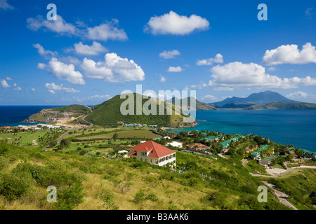 Caribbean, St Kitts and Nevis, St Kitts, Frigate Bay Stock Photo