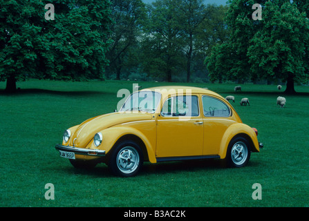 Volkswagen Beetle 1300 of 1975. Stock Photo
