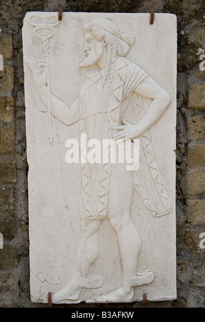 Marble relief Stock Photo