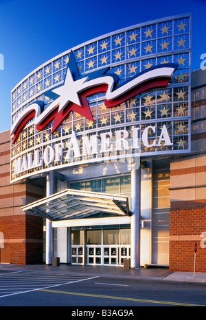 ENTRANCE TO MALL OF AMERICA IN BLOOMINGTON, MINNESOTA, A SUBURB OF MINNEAPOLIS. Stock Photo