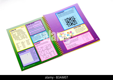 Puzzle book Stock Photo