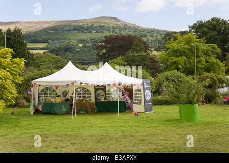 The healing area at the Greenman festival 2008 Glanusk Park Brecon Beacons Wales U K Stock Photo