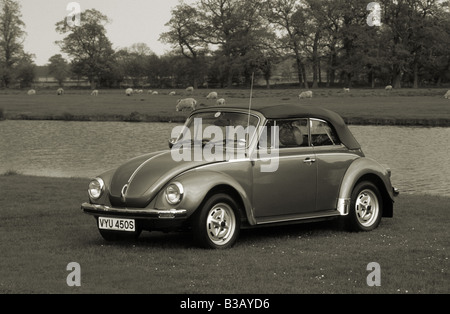 Volkswagen Beetle 1303 Cabriolet of 1978 Stock Photo - Alamy