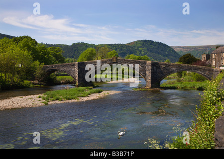 Pont Fawr Llanrwst Conwy Wales Stock Photo