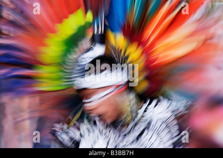 Traditional Dance, San Miguel de Allende, Guanajuato, Mexico Stock Photo