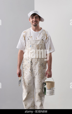 Portrait of Painter Stock Photo
