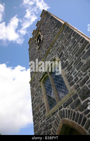 Oare parish church in Lorna Doone Country, Exmoor National Park Stock ...