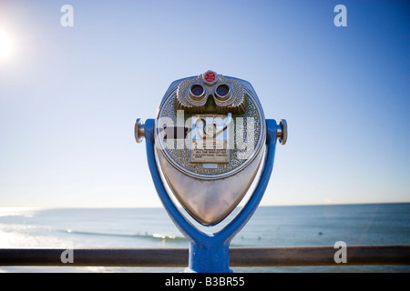 Coin-Operated Binoculars on Pier, Oceanside, California, USA