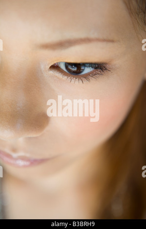 Young woman, close-up Stock Photo