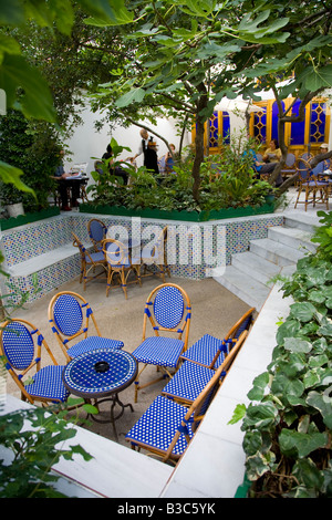 La Grande Mosquée de Paris Café The Grand Mosque of Paris Cafe Stock Photo