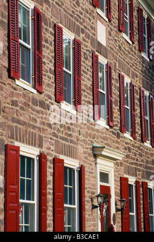 Business District Of Newtown Bucks County Pennsylvania Stock Photo - Alamy