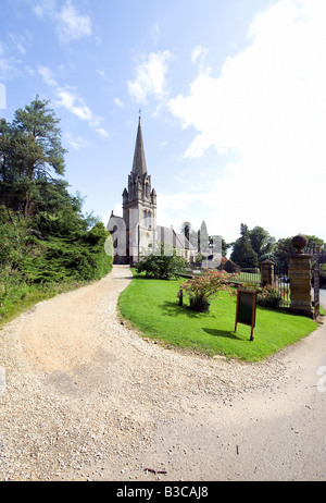 St Mary's Church Batsford Arboretum Gloucestershire England Stock Photo