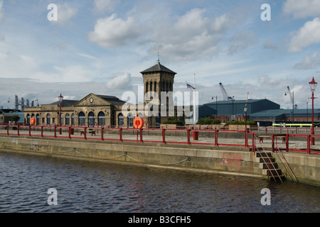 Leith Port, Edinburgh Stock Photo