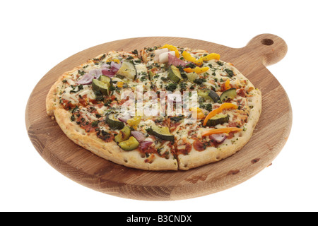 Vegetable Stonebake Pizza Stock Photo