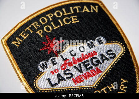 Patch of the Las Vegas Metropolitan Police Department Stock Photo - Alamy