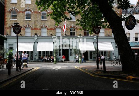 Charlotte Street Hotel on Charlotte Street, Fitzrovia, London Stock Photo