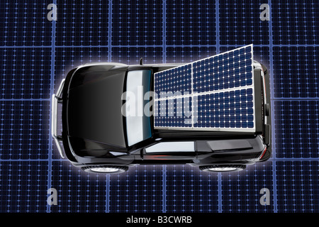 Solar car Stock Photo