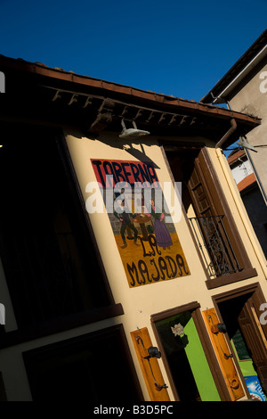 General View Of A Taverna In The Mountain Town Of Potes In The Picos De 