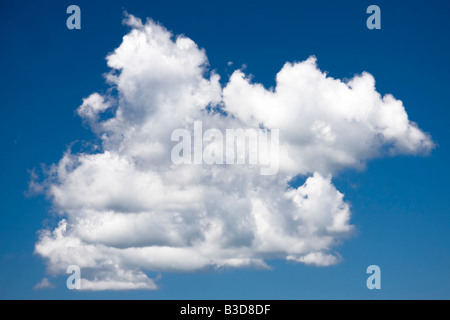 Blue sky with clouds Stock Photo