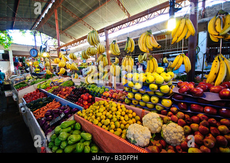 ZIHUATANEJO, Mexico - El Mercado (the central market) in Zihuatanejo, Mexico Stock Photo