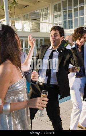 South America Brazil Man dancing at Rio carnival Stock Photo - Alamy