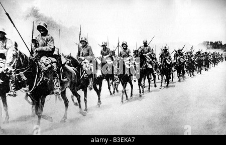 German cavalry WWI Stock Photo - Alamy