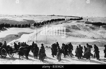 German prisoners of war marching/Photo Stock Photo