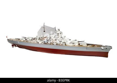 transport/transportation, navigation, warships, Germany, battleship 'Tirpitz', commissined 25.2.1941, capsized 12.11.1944, miniature, 1:100, 20th century, naval warfare, Second World War, WWII, warship, ship, Third Reich, , Stock Photo