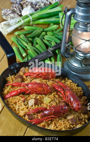 Jambalaya Food Louisiana USA Stock Photo