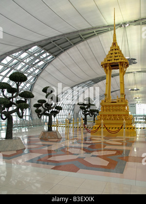 Thailand, Bangkok, Suvarnabhumi Airport Stock Photo