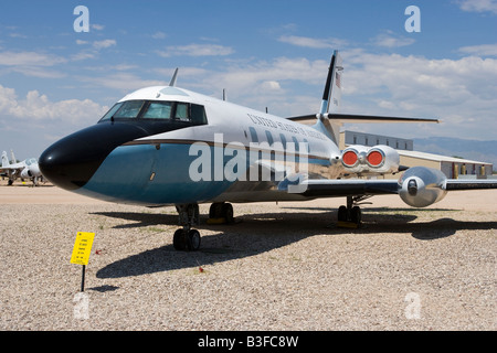 Lockheed VC 140 B Transport Jet Star (1961-1986) at the PIMA Air and Space Museum Tucson Stock Photo
