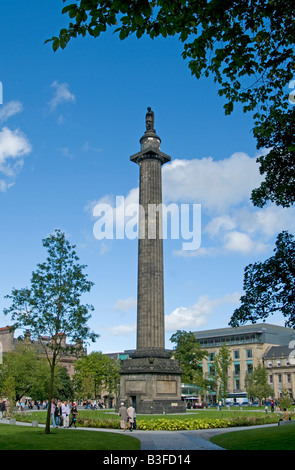 The Melville Monument in St Andrews Square Edinburgh City Stock Photo